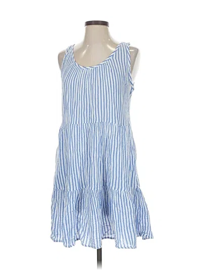 Pre-owned Universal Thread Casual Dress In Blue