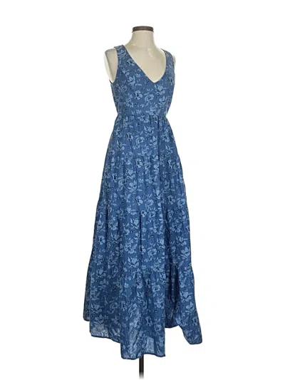 Pre-owned Universal Thread Casual Dress In Blue