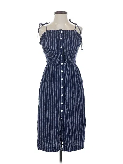Pre-owned Universal Thread Casual Dress In Blue