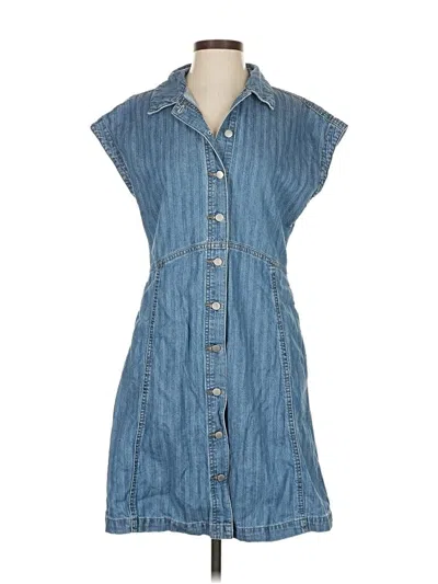 Pre-owned Universal Thread Casual Dress In Blue