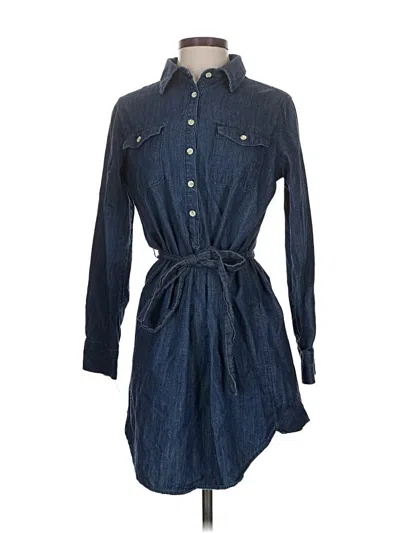 Pre-owned Universal Thread Casual Dress In Blue