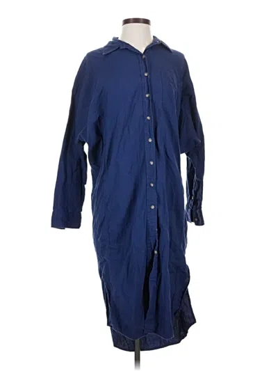 Pre-owned Universal Thread Casual Dress In Blue