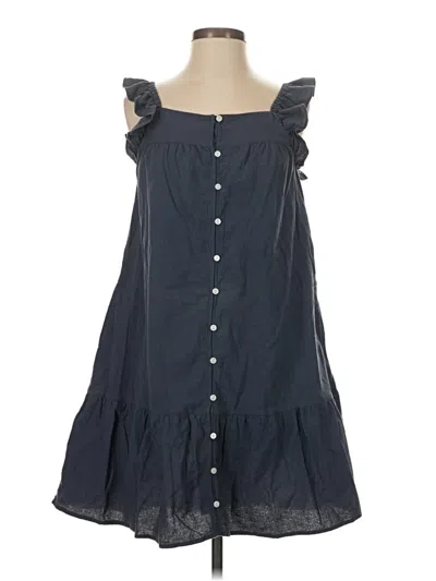Pre-owned Universal Thread Casual Dress In Blue