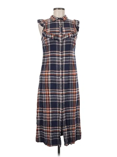 Pre-owned Universal Thread Casual Dress In Blue