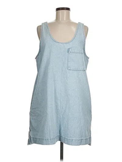 Pre-owned Universal Thread Casual Dress In Blue