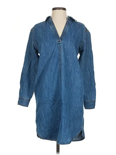 Pre-owned Universal Thread Casual Dress In Blue