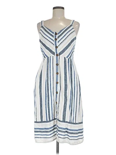 Pre-owned Universal Thread Casual Dress In Blue