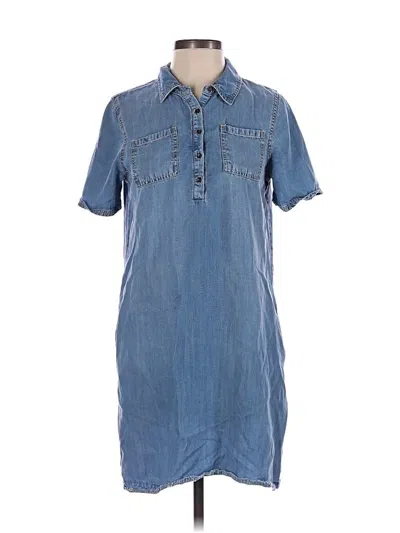 Pre-owned Universal Thread Casual Dress In Blue