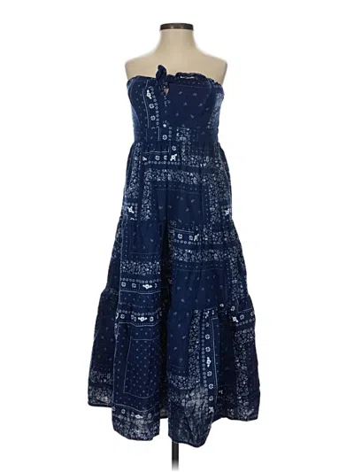 Pre-owned Universal Thread Casual Dress In Blue