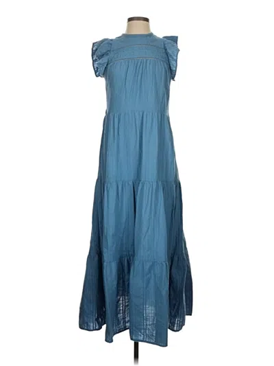 Pre-owned Universal Thread Casual Dress In Blue