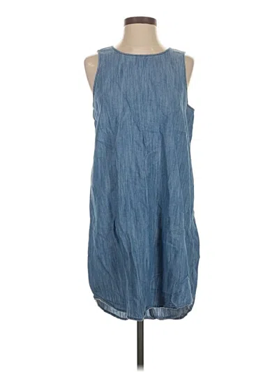 Pre-owned Universal Thread Casual Dress In Blue