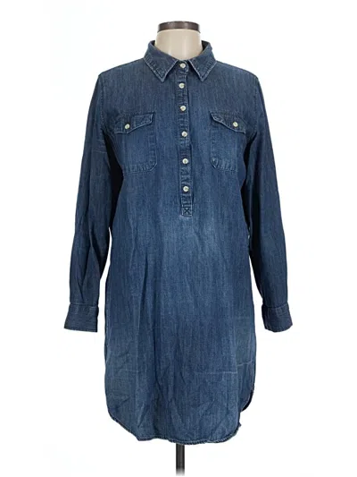 Pre-owned Universal Thread Casual Dress In Blue