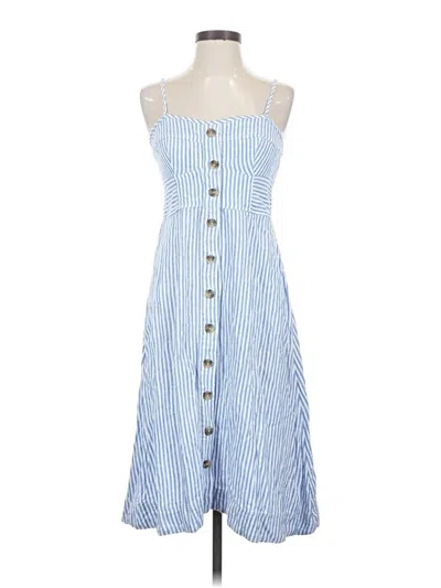 Pre-owned Universal Thread Casual Dress In Blue