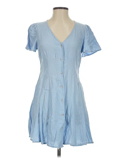 Pre-owned Universal Thread Casual Dress In Blue