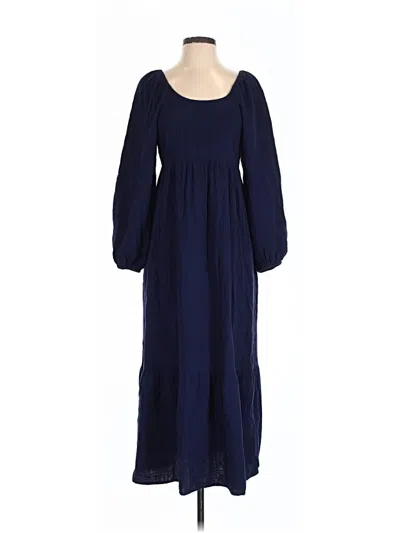 Pre-owned Universal Thread Casual Dress In Blue