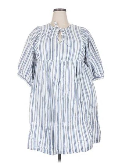 Pre-owned Universal Thread Casual Dress In Blue