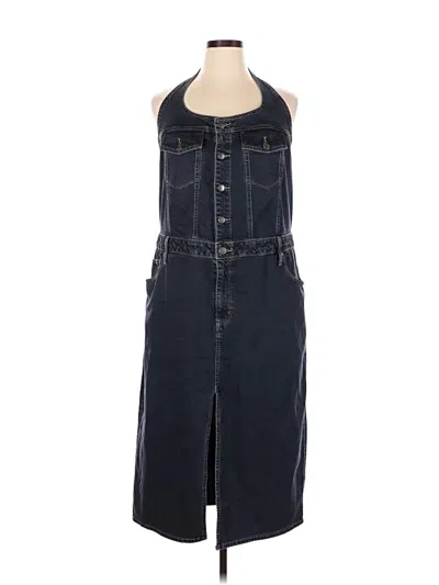 Pre-owned Universal Thread Casual Dress In Blue