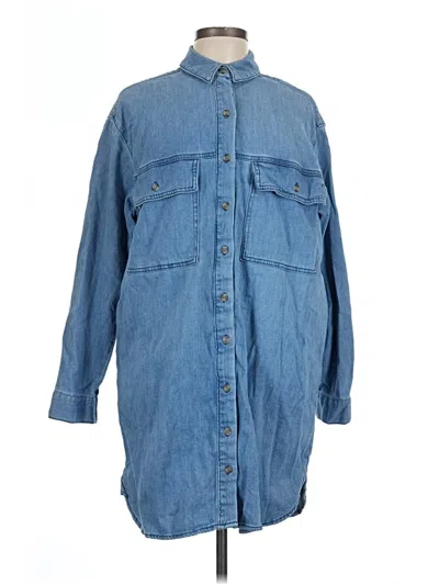 Pre-owned Universal Thread Casual Dress In Blue