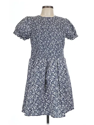 Pre-owned Universal Thread Casual Dress In Blue