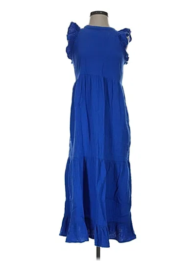 Pre-owned Universal Thread Casual Dress In Blue