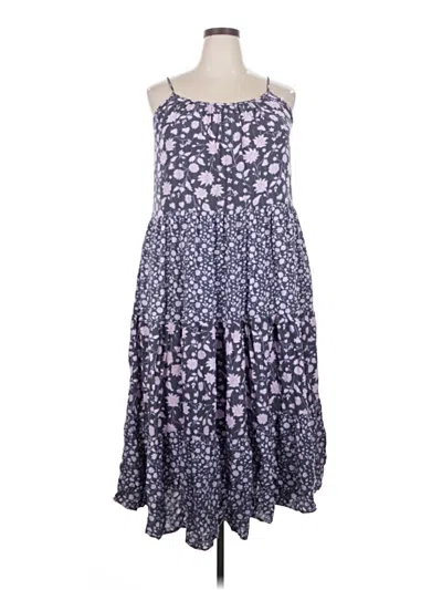 Pre-owned Universal Thread Casual Dress In Blue