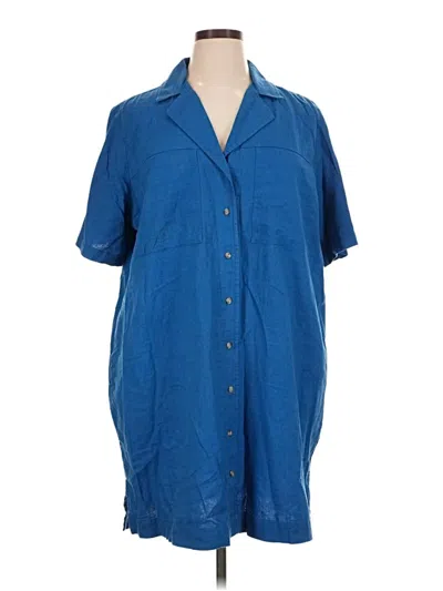 Pre-owned Universal Thread Casual Dress In Blue