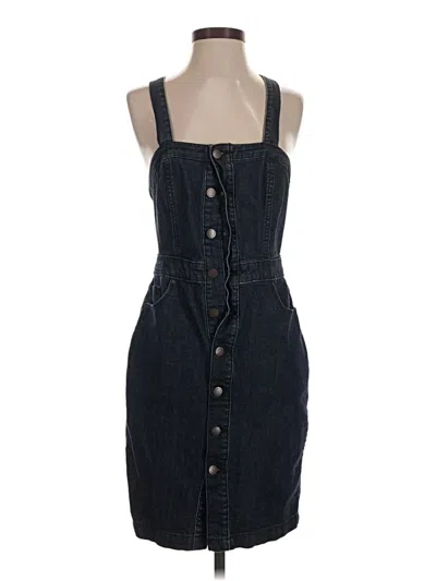 Pre-owned Universal Thread Casual Dress In Blue