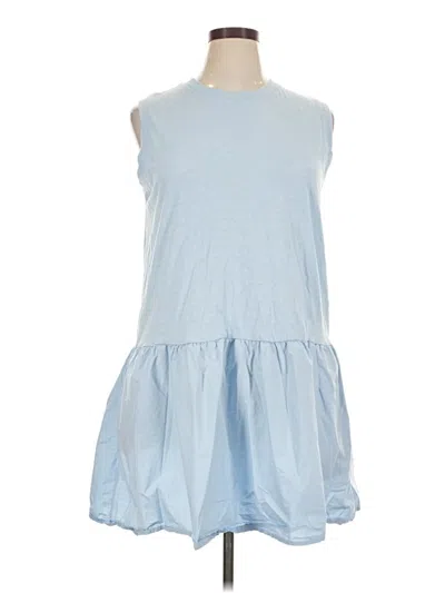 Pre-owned Universal Thread Casual Dress In Blue