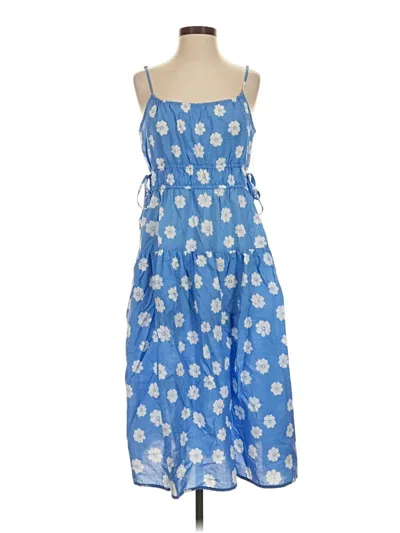 Pre-owned Universal Thread Casual Dress In Blue