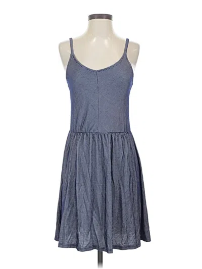 Pre-owned Universal Thread Casual Dress In Blue