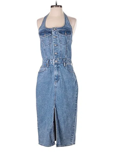 Pre-owned Universal Thread Casual Dress In Blue