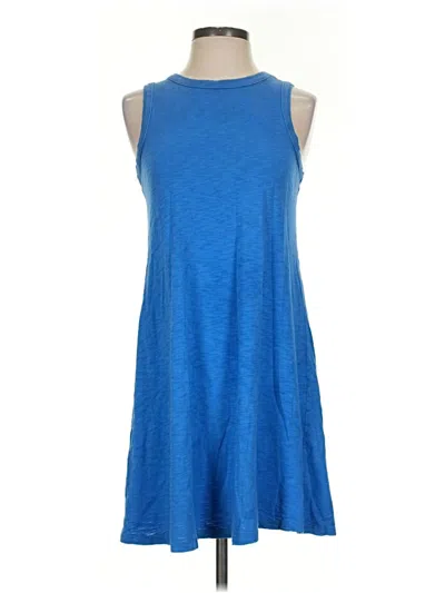 Pre-owned Universal Thread Casual Dress In Blue