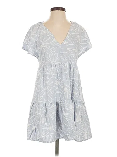 Pre-owned Universal Thread Casual Dress In Blue