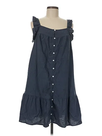 Pre-owned Universal Thread Casual Dress In Blue