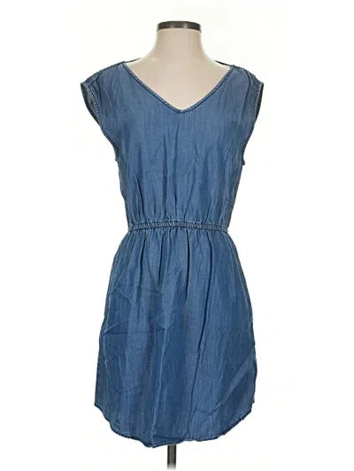 Pre-owned Universal Thread Casual Dress In Blue