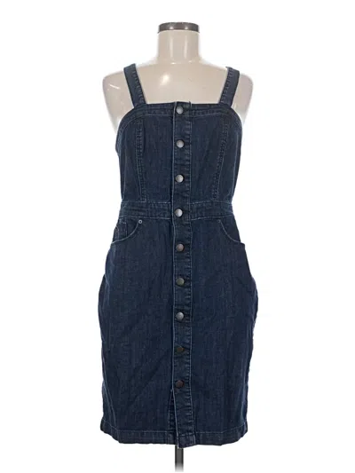 Pre-owned Universal Thread Casual Dress In Blue