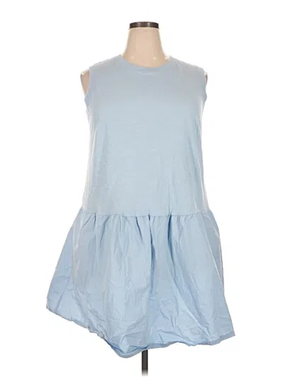 Pre-owned Universal Thread Casual Dress In Blue