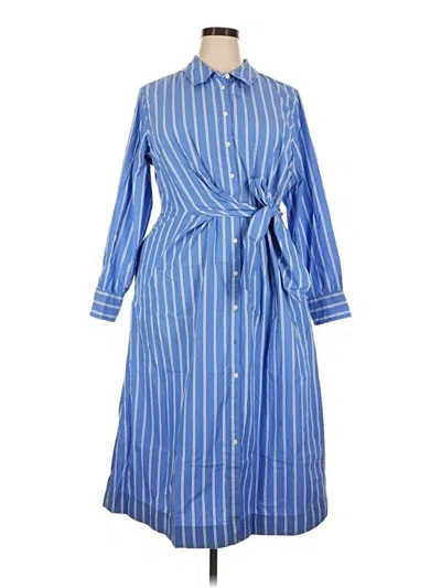 Pre-owned Universal Thread Casual Dress In Blue