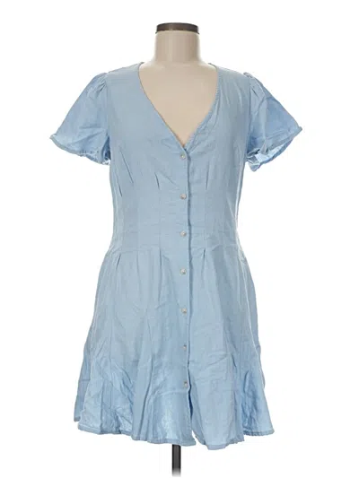 Pre-owned Universal Thread Casual Dress In Blue