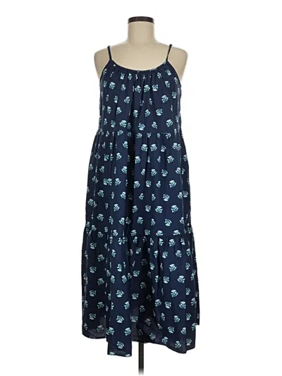 Pre-owned Universal Thread Casual Dress In Blue