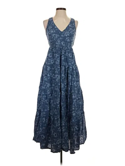 Pre-owned Universal Thread Casual Dress In Blue