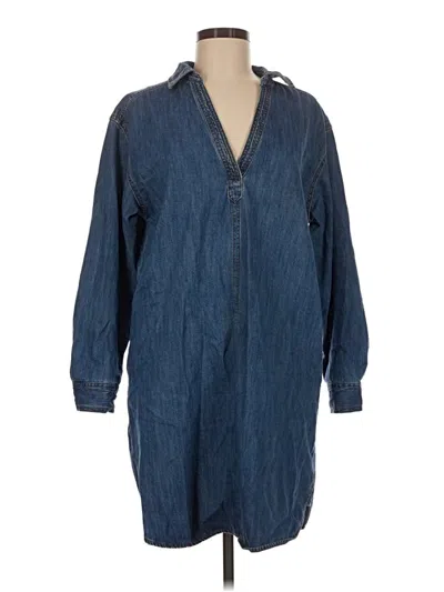 Pre-owned Universal Thread Casual Dress In Blue