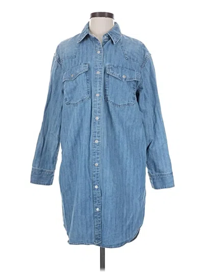 Pre-owned Universal Thread Casual Dress In Blue