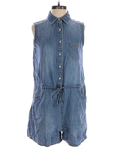 Pre-owned Universal Thread Casual Dress In Blue