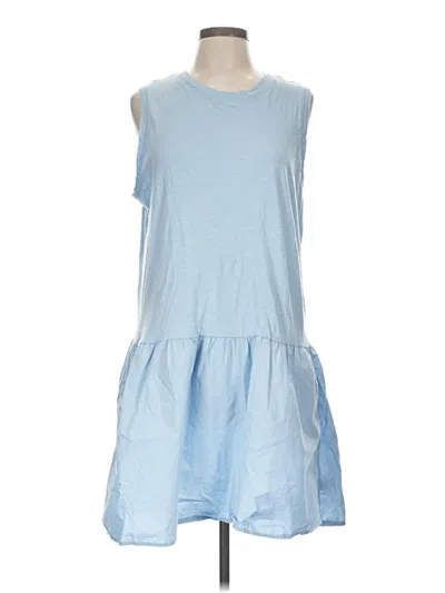 Pre-owned Universal Thread Casual Dress In Blue
