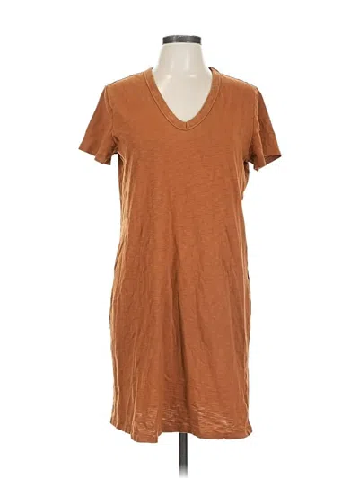 Pre-owned Universal Thread Casual Dress In Brown