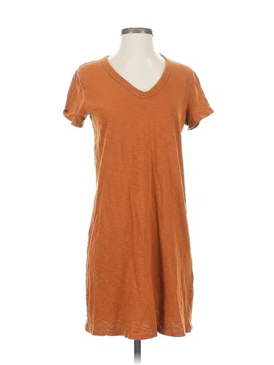 Pre-owned Universal Thread Casual Dress In Brown