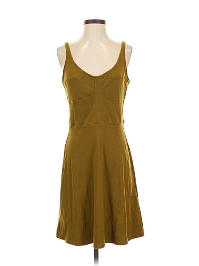 Pre-owned Universal Thread Casual Dress In Brown