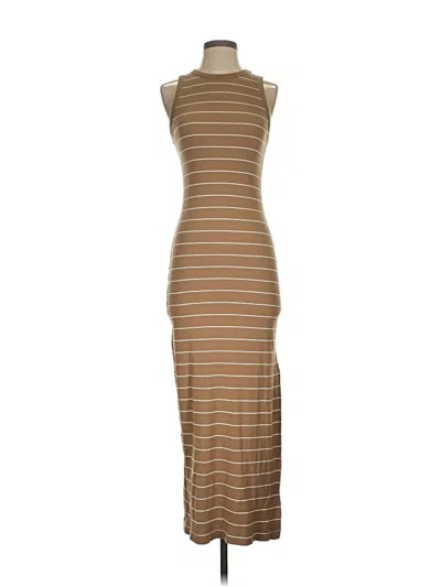 Pre-owned Universal Thread Casual Dress In Brown
