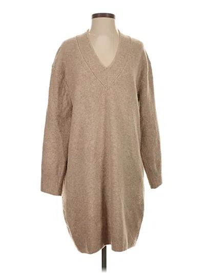 Pre-owned Universal Thread Casual Dress In Brown